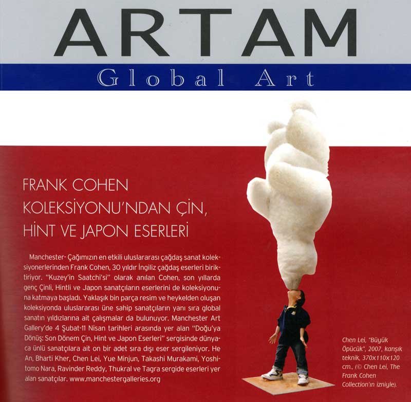 Art AM – Frank Cohen Koleksiyonu ndan cin, Hint ve Japon Eserleri