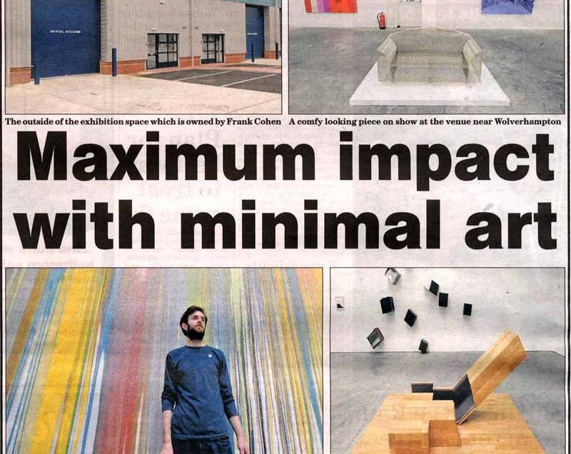 Express & Star ‘Maximum impact with minimal art’ 16 Sep 2009 P.12
